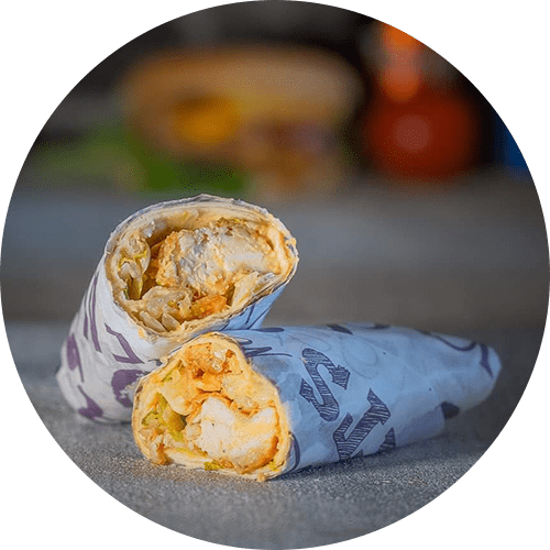 chunky chicken Glasgow Flavourful Wraps